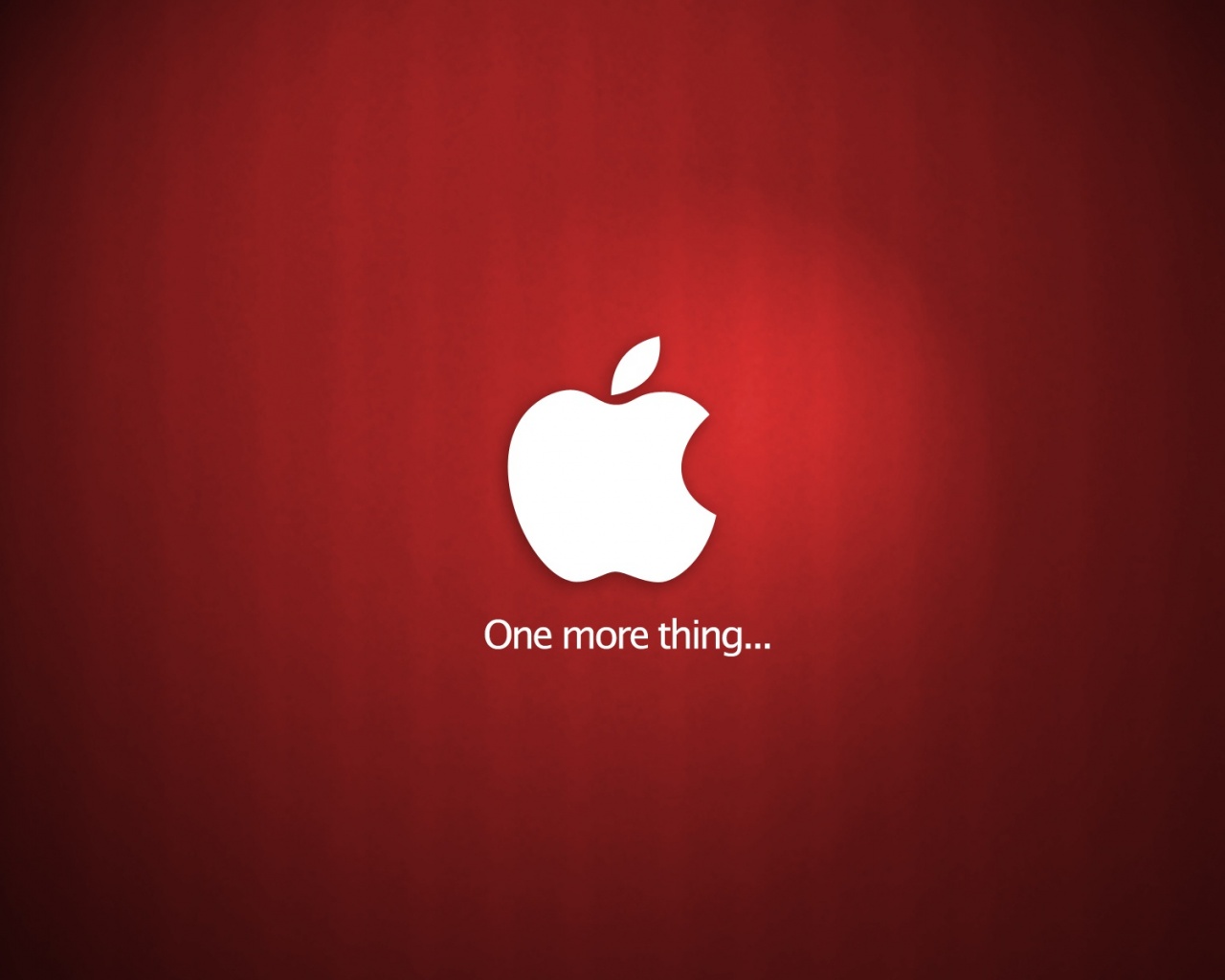 Apple červené logo